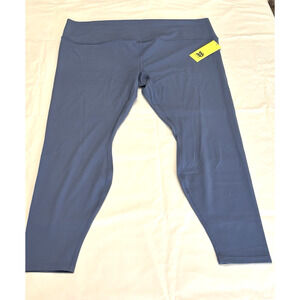 All In Motion Womens 4X Ultra High Rise Blue Everyday Soft Leggings NWT